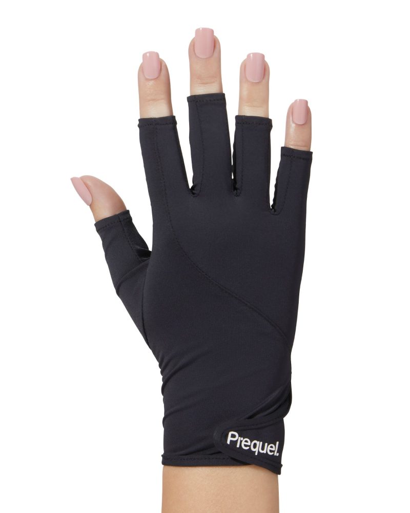 fingerless uv protection gloves