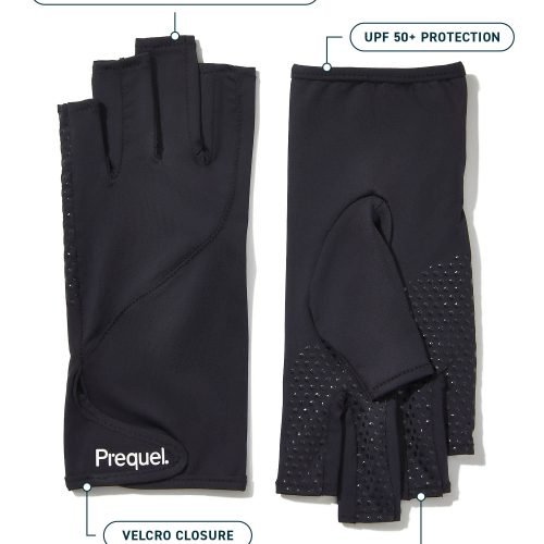 3 PRQL PDP UPF Gloves Black Graphic